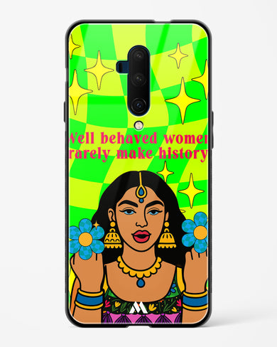 History Maker Glass Case Phone Cover (OnePlus)