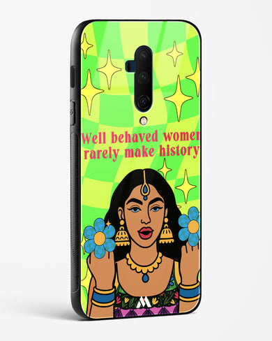 History Maker Glass Case Phone Cover (OnePlus)