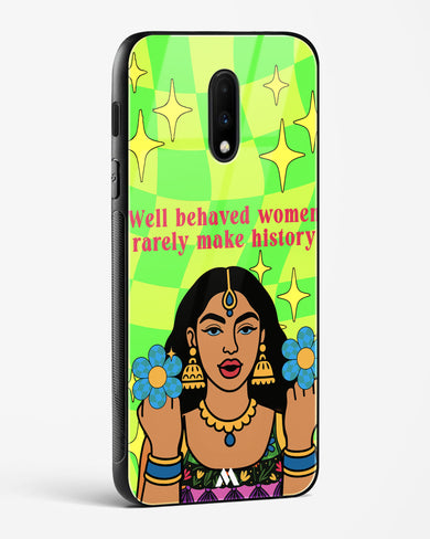 History Maker Glass Case Phone Cover (OnePlus)
