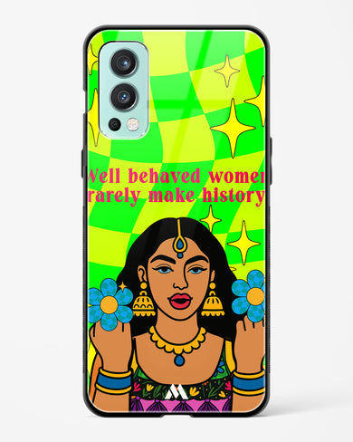 History Maker Glass Case Phone Cover (OnePlus)