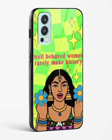 History Maker Glass Case Phone Cover (OnePlus)