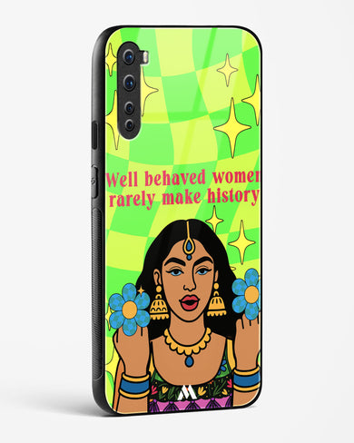 History Maker Glass Case Phone Cover (OnePlus)