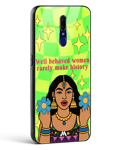 History Maker Glass Case Phone Cover (Oppo)