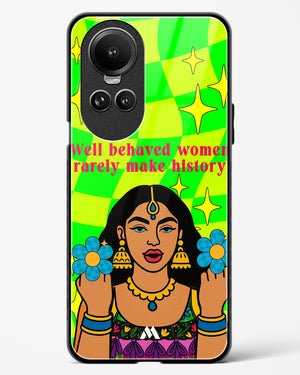 History Maker Glass Case Phone Cover (Oppo)