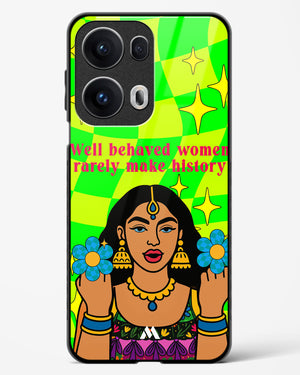 History Maker Glass Case Phone Cover (Oppo)