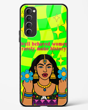 History Maker Glass Case Phone Cover (Oppo)