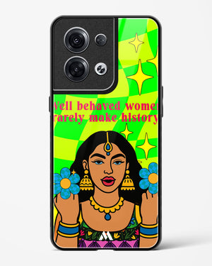 History Maker Glass Case Phone Cover (Oppo)