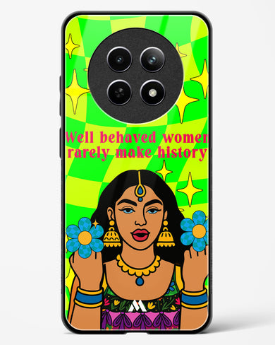 History Maker Glass Case Phone Cover (Realme)