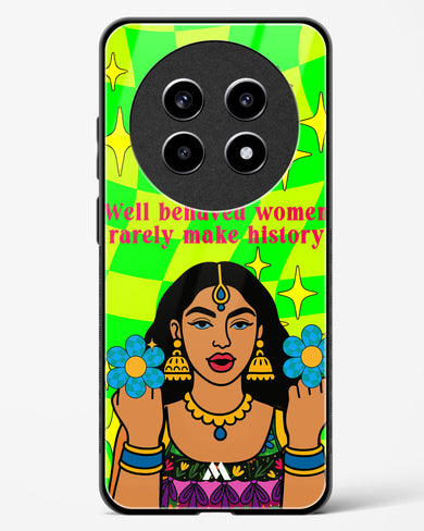 History Maker Glass Case Phone Cover (Realme)