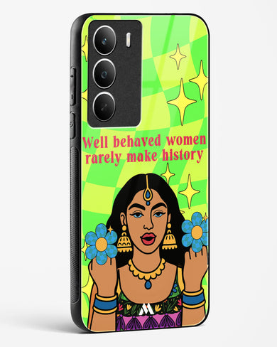 History Maker Glass Case Phone Cover (Realme)