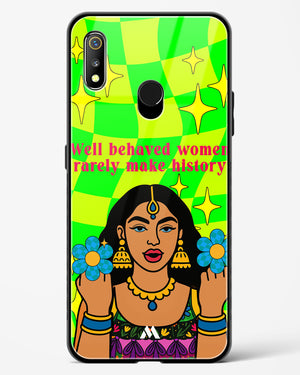 History Maker Glass Case Phone Cover (Realme)