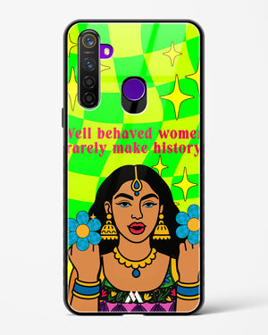 History Maker Glass Case Phone Cover (Realme)