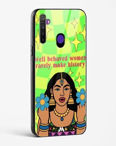History Maker Glass Case Phone Cover (Realme)