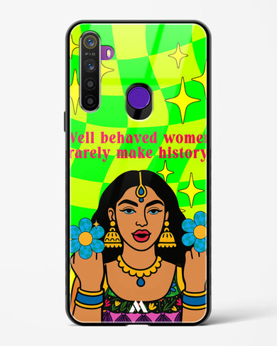 History Maker Glass Case Phone Cover (Realme)