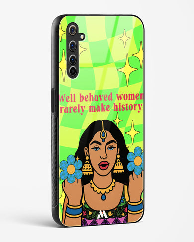 History Maker Glass Case Phone Cover (Realme)