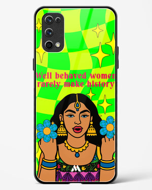History Maker Glass Case Phone Cover (Realme)