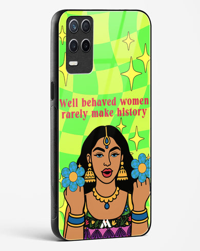 History Maker Glass Case Phone Cover (Realme)