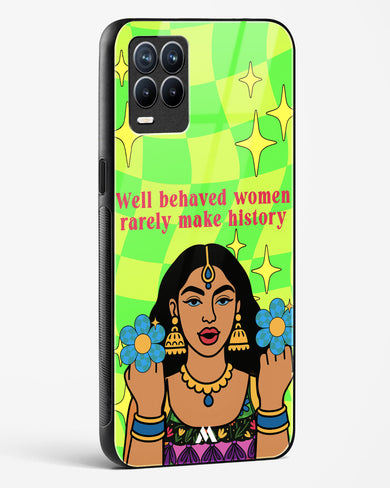 History Maker Glass Case Phone Cover (Realme)