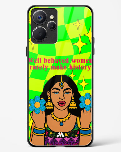 History Maker Glass Case Phone Cover (Realme)