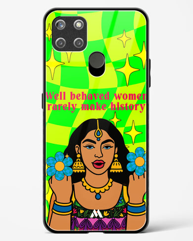 History Maker Glass Case Phone Cover (Realme)