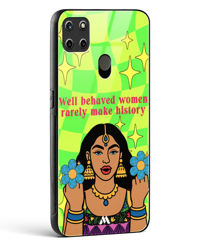 History Maker Glass Case Phone Cover (Realme)