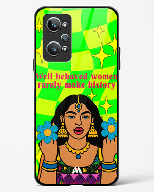 History Maker Glass Case Phone Cover (Realme)