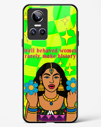 History Maker Glass Case Phone Cover (Realme)