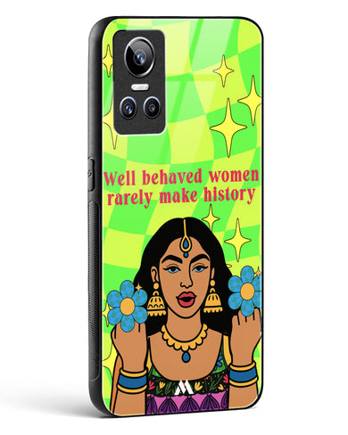 History Maker Glass Case Phone Cover (Realme)