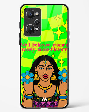 History Maker Glass Case Phone Cover (Realme)