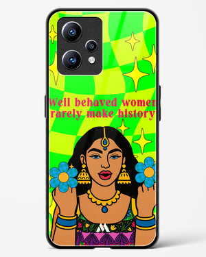 History Maker Glass Case Phone Cover (Realme)