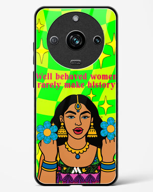 History Maker Glass Case Phone Cover (Realme)