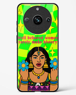 History Maker Glass Case Phone Cover (Realme)