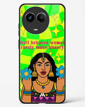 History Maker Glass Case Phone Cover (Realme)