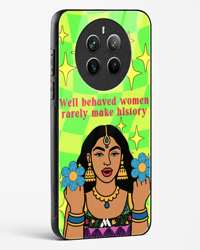 History Maker Glass Case Phone Cover (Realme)