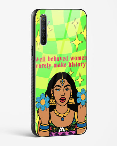 History Maker Glass Case Phone Cover (Realme)