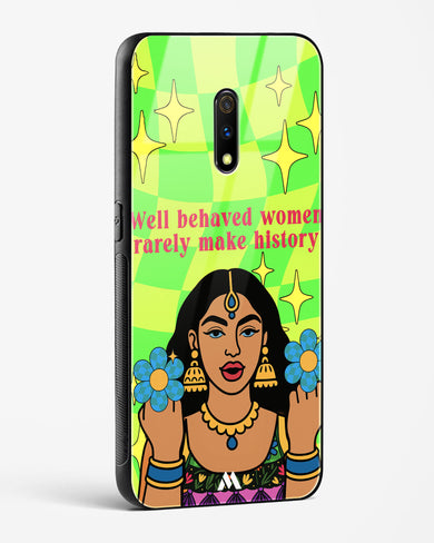 History Maker Glass Case Phone Cover (Realme)