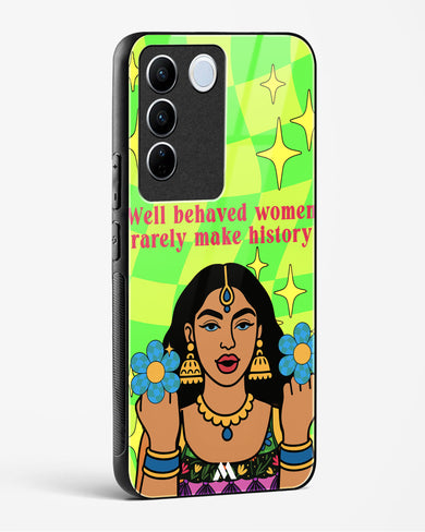 History Maker Glass Case Phone Cover (Vivo)