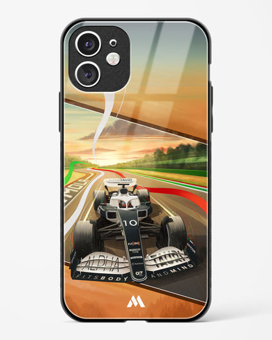 Pole Position Glass Case Phone Cover (Apple)