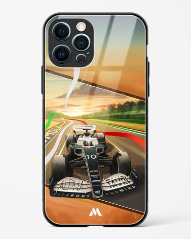 Pole Position Glass Case Phone Cover (Apple)