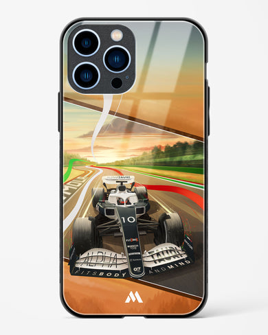 Pole Position Glass Case Phone Cover (Apple)