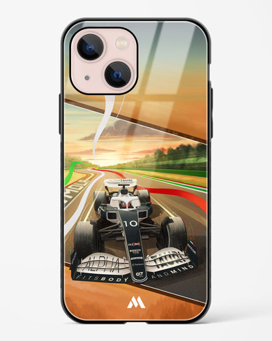 Pole Position Glass Case Phone Cover (Apple)