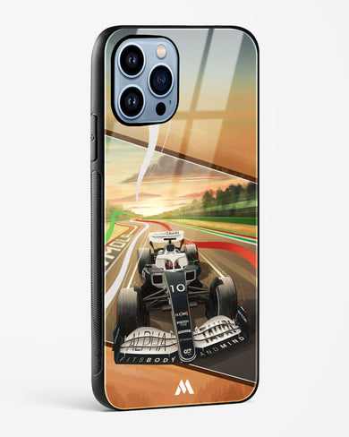 Pole Position Glass Case Phone Cover (Apple)