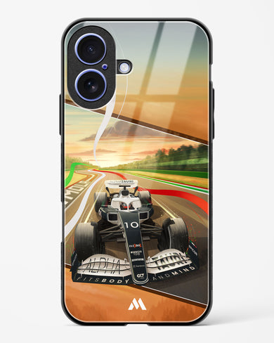 Pole Position Glass Case Phone Cover (Apple)