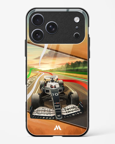 Pole Position Glass Case Phone Cover (Apple)