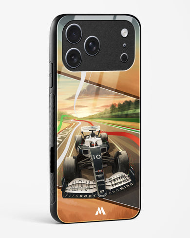 Pole Position Glass Case Phone Cover (Apple)