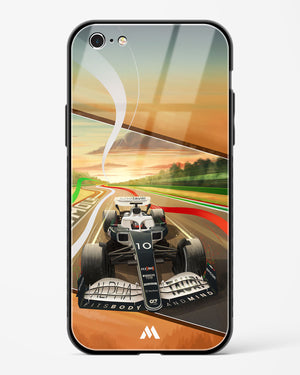Pole Position Glass Case Phone Cover (Apple)
