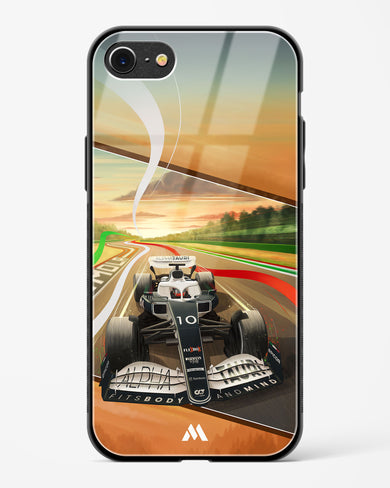 Pole Position Glass Case Phone Cover (Apple)