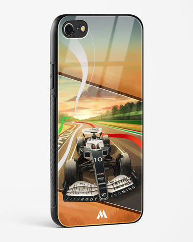 Pole Position Glass Case Phone Cover (Apple)