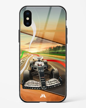 Pole Position Glass Case Phone Cover (Apple)