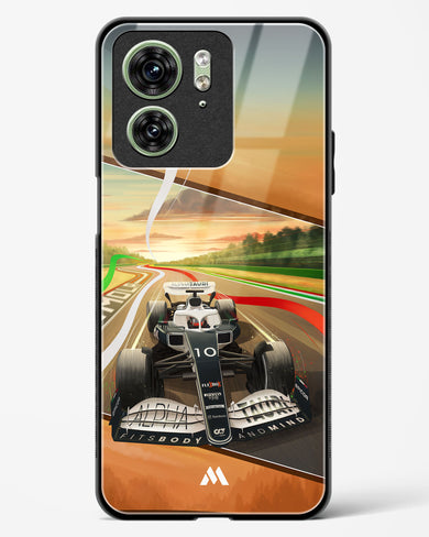 Pole Position Glass Case Phone Cover (Motorola)